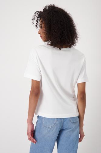 T-Shirt mit Lodge-Print 38 - Cream