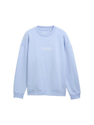 Relaxed Sweatshirt mit Logo-Print XXL Relaxed Fit - Brunnera Blue
