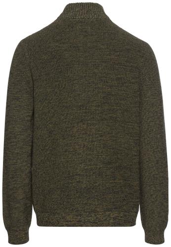 Stricktroyer aus Baumwollmix Grün XXL