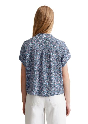 Bluse relaxed cropped XL Relaxed Fit - Medium Blue_multi_05