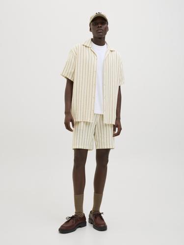 JPSTJAIDEN COBA STRIPE JOG SHORTS REG SN L Locker geschnitten - Cedar
