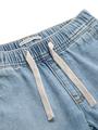 Jeans Shorts mit Kordelzug 110 Regular Fit - Used Light Stone Blue Denim