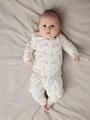 NBNNIGHTSUIT 2P ZIP FF JET GIRAFFE NOOS Weiß 62
