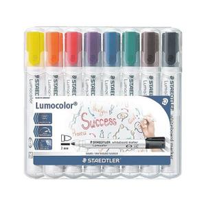 STAEDTLER Lumocolor Whiteboard Marker 2 mm, 8 Farben