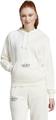 ADIDAS Damen Kapuzensweat Signature Graphic Embroidery French Terry Loose M in Weiß