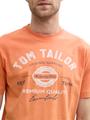 T-Shirt mit Logo-Print XXL Regular Fit - Brick Orange