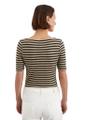 Gestreiftes T-Shirt regular Mehrfarbig XS
