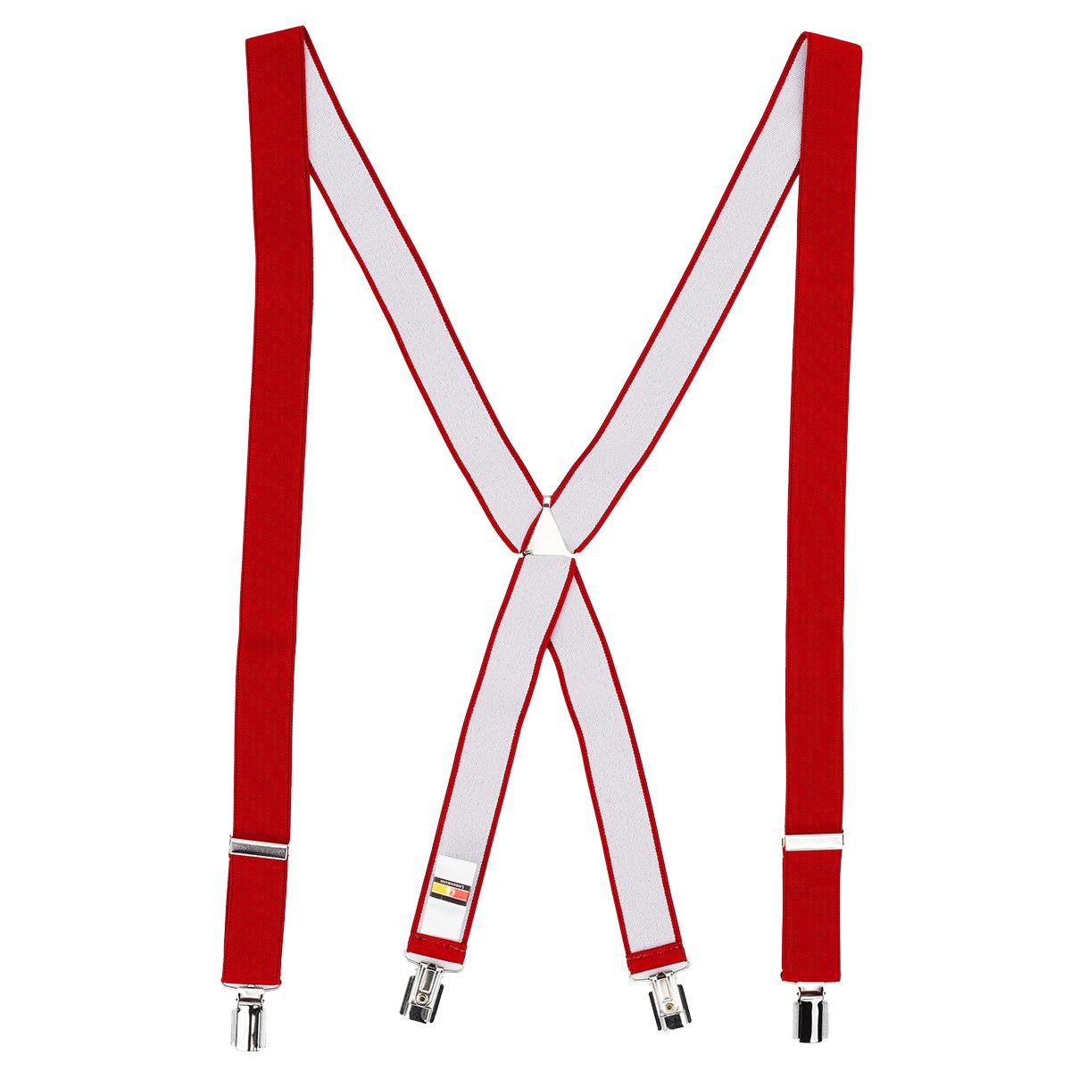 Hosenträger LINDENMANN X-Form 120 - Rot