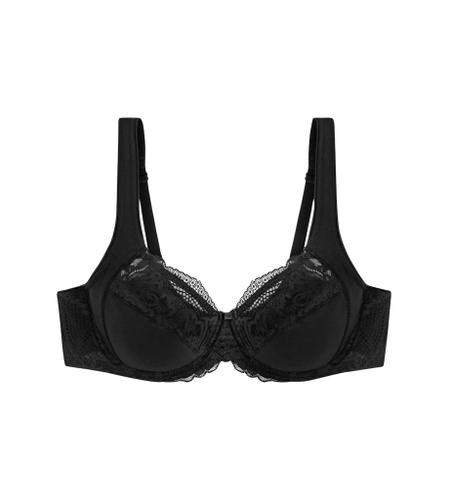 Modern Lace+Cotton W02 Schwarz 90B
