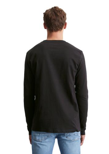 Longsleeve shaped Schwarz XL