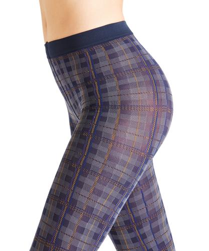 Leggings Tartan S-M - Marine