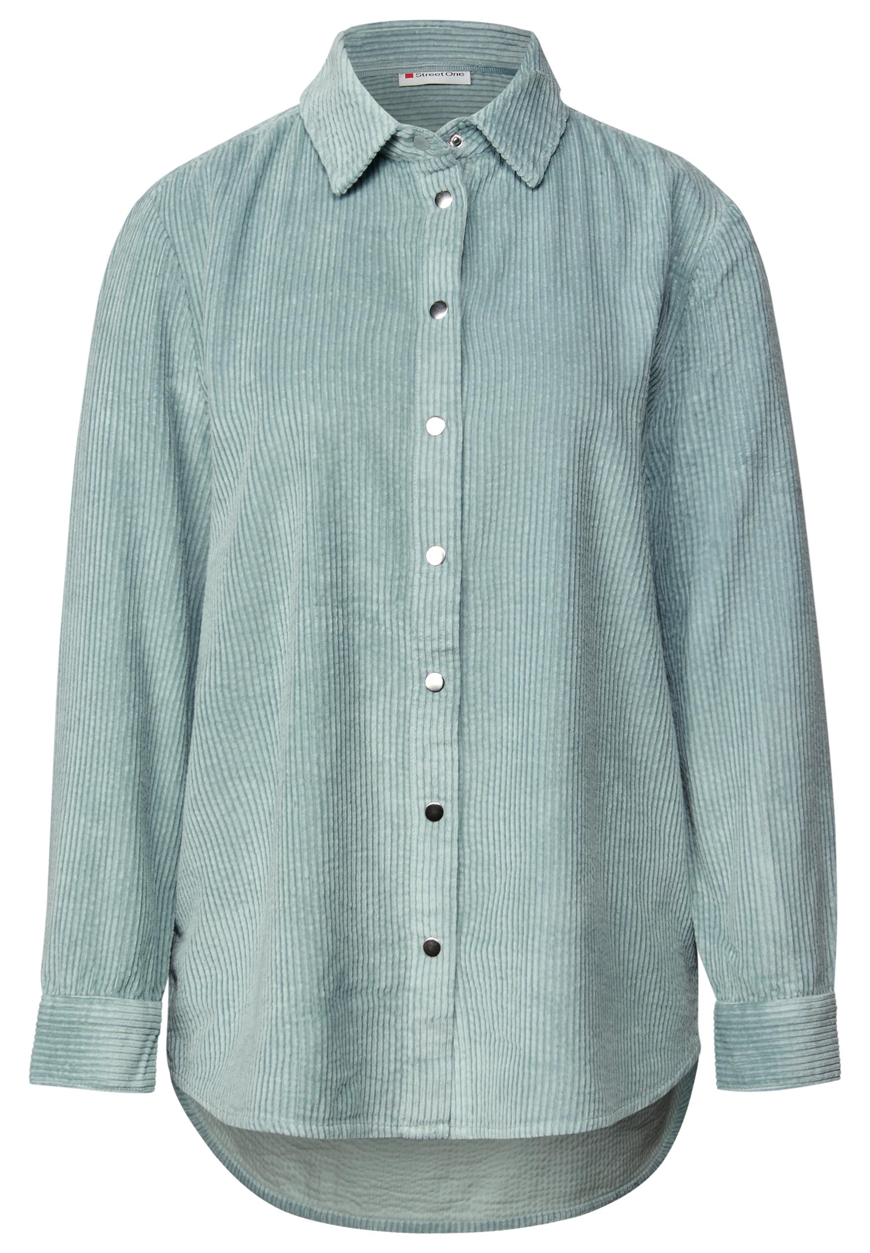 Cord Longblouse 40 - Arona Blue