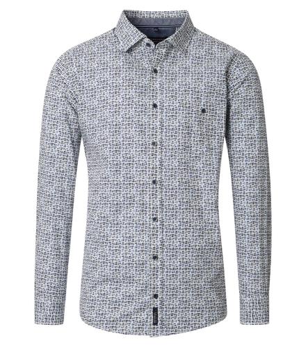 Freizeithemd L Casual Fit - Grün