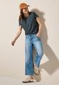 Strukturshirt mit Knöpfen L - Slate Khaki