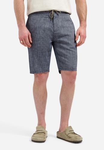 Short Chino With Linen XXL Regular Fit - Night