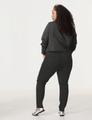 5-Pocket Jeans mit Ziersteinen Betty 54 Körpernahe Passform - Raw Black Denim