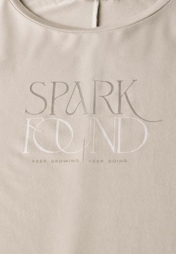 T-Shirt mit Wording 46 - Clean Sand