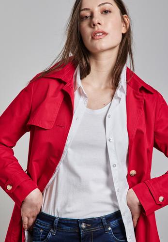 Trenchcoat 34 - Strong Red
