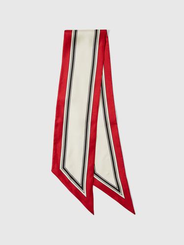 SLFSIV NARROW SCARF ONE SIZE - Equestrian Red