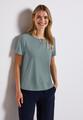 Jersey-Shirt mit Cut-Out 36 - Arona Blue