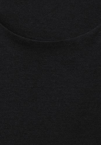 Basic T-Shirt mit 3/4 Arm 38 - Black