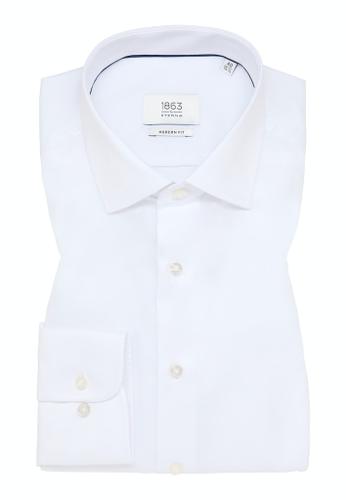 Luxury Shirt Twill Langarm Weiß 45/Langarm - 65cm