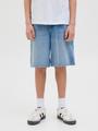 JJITONY JJORIGINAL SHORTS AKM 920 SN JNR 158 Locker geschnitten - Blue Denim