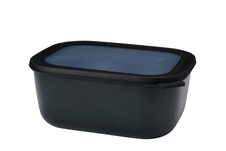 multischüssel cirqula rechteckig 3000 ml - nordic black