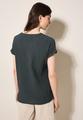Strukturbluse XXL - Slate Khaki