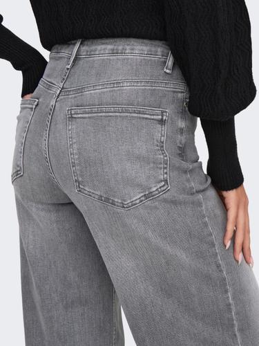 ONLMADISON BLUSH HW WID DNM REA0938 NOOS S/32 Weiter Beinschnitt - Light Grey Denim