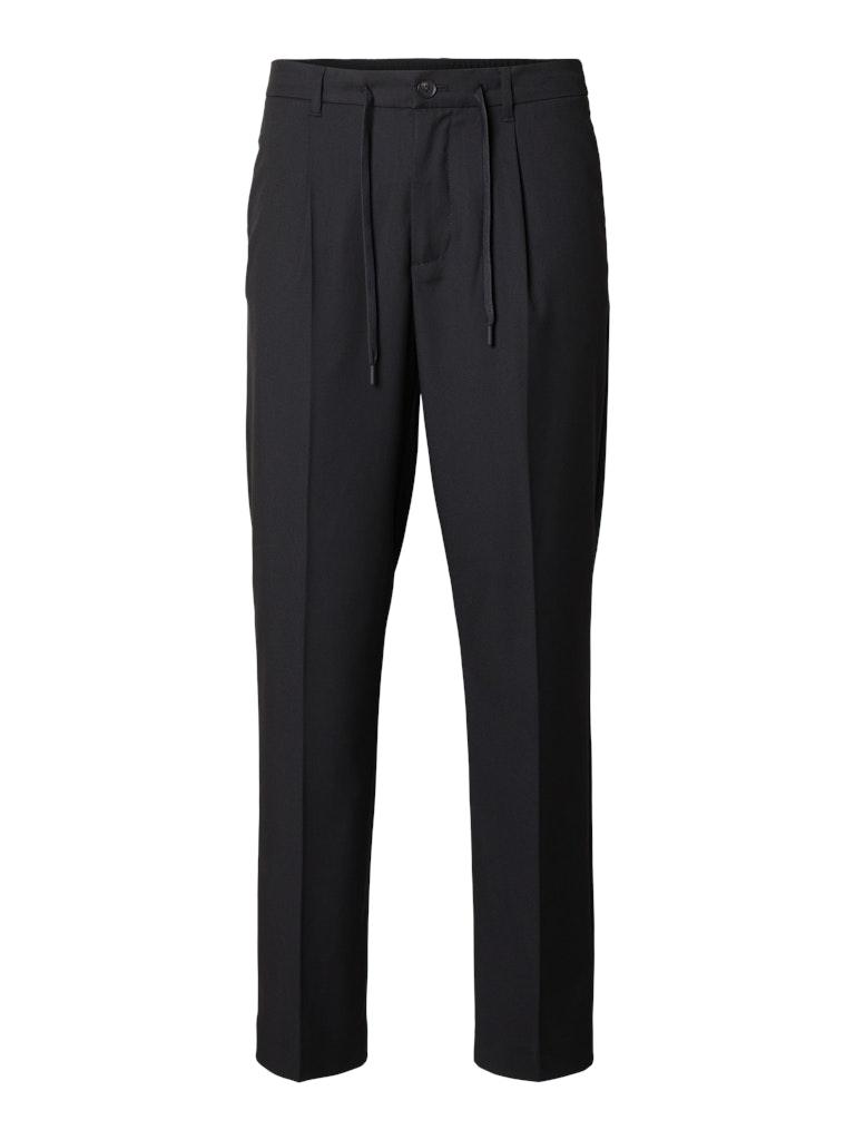 SLH190-REG TAPERED LEROY PLEAT PANT NOOS Schwarz XXL