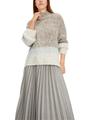 Oversized Sweater Knitted in Germany 38 - Smoke