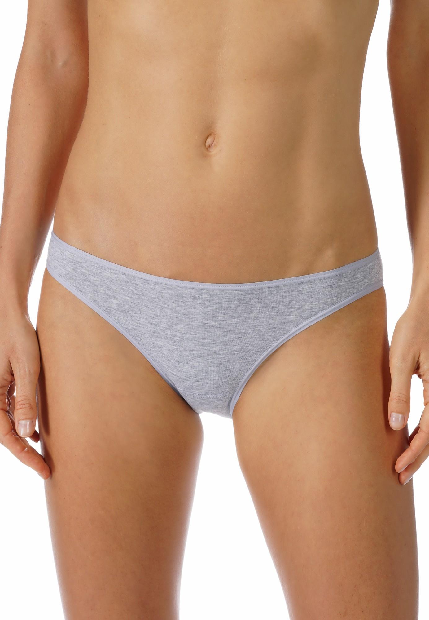 Mey COTTON PURE grau melange 44