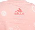 adidas Kinder Style Sommer T-Shirt 116 in Rot