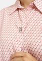 Volum slv shirt collar blouse XXL - Bubblegum Print