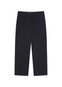 Interlock-Jersey-Hose wide Blau 40