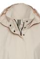 Mantel mit integrierter Kapuze 36 Regular Fit - Sand