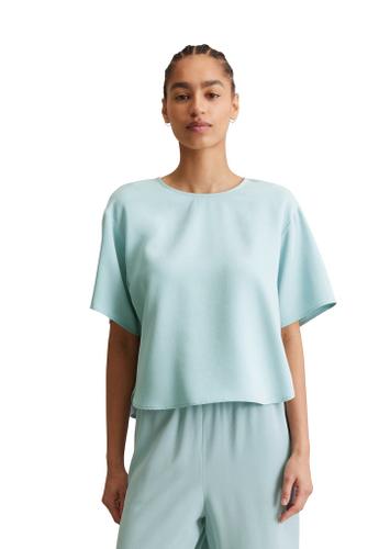 Crop-Blusenshirt relaxed XS