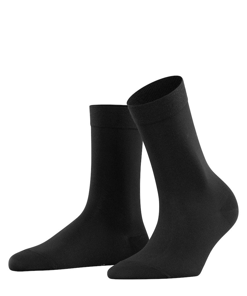 FALKE Cotton Touch Damen Schwarz 35-38