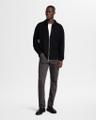 SLHEMANUEL SOFT FULL ZIP SWEAT NOOS Schwarz S