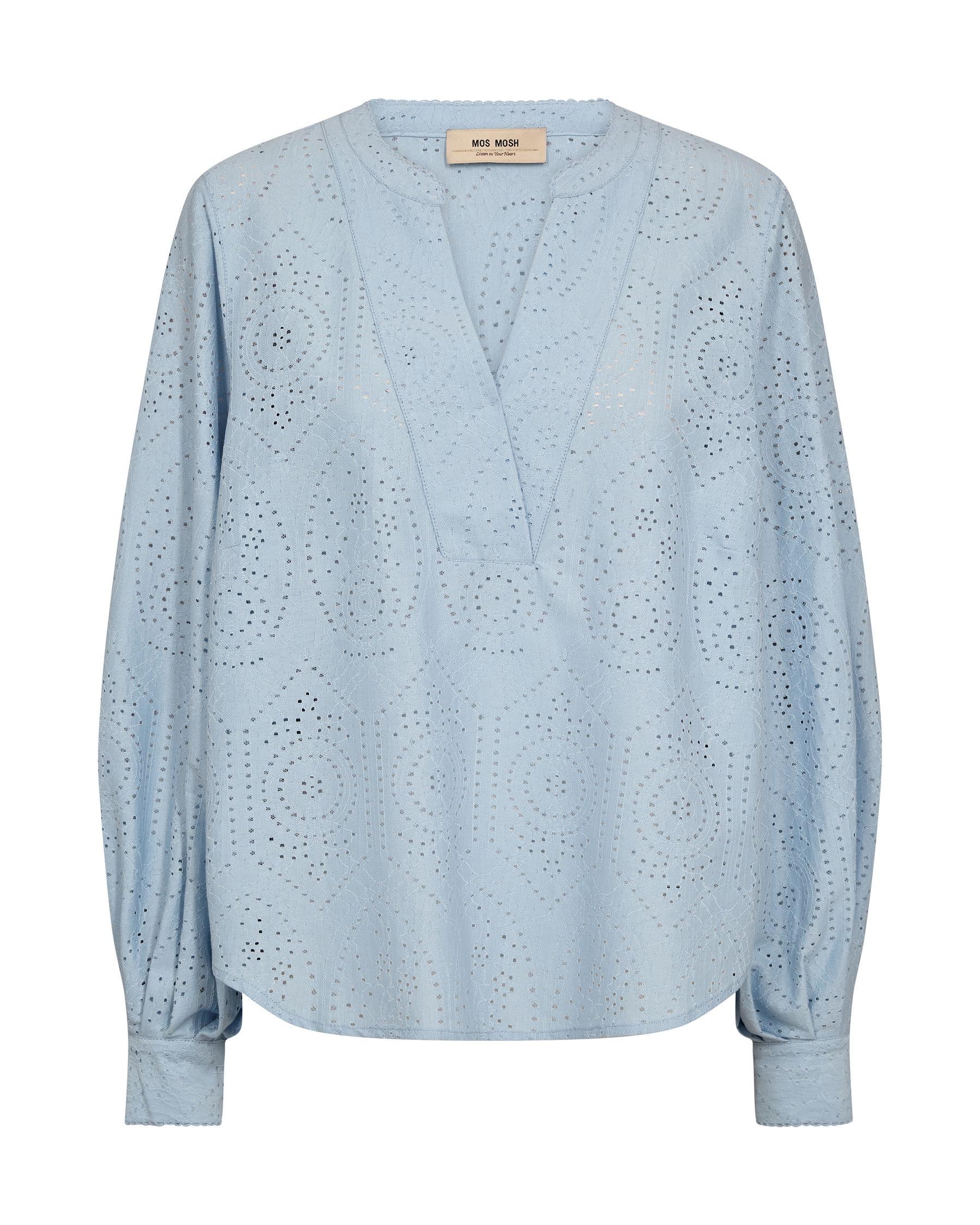 Bluse - Hellblau / S