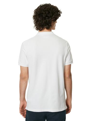 Poloshirt Piqué shaped Weiß M