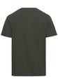 Kurzarm Henleyshirt aus reiner Baumwolle Grün 5XL