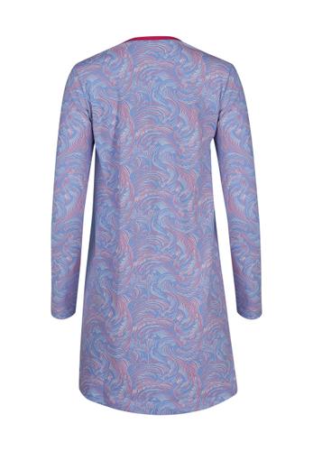 Skiny Damen Sleepshirt langarm Night In Skiny 03 36 - Iced Storm
