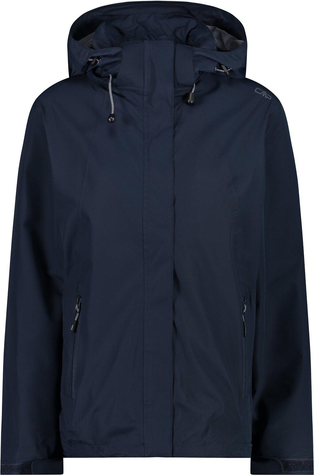 CMP Damen Blouson WOMAN JACKET ZIP HOOD WITH VENTILATION 38 in Blau