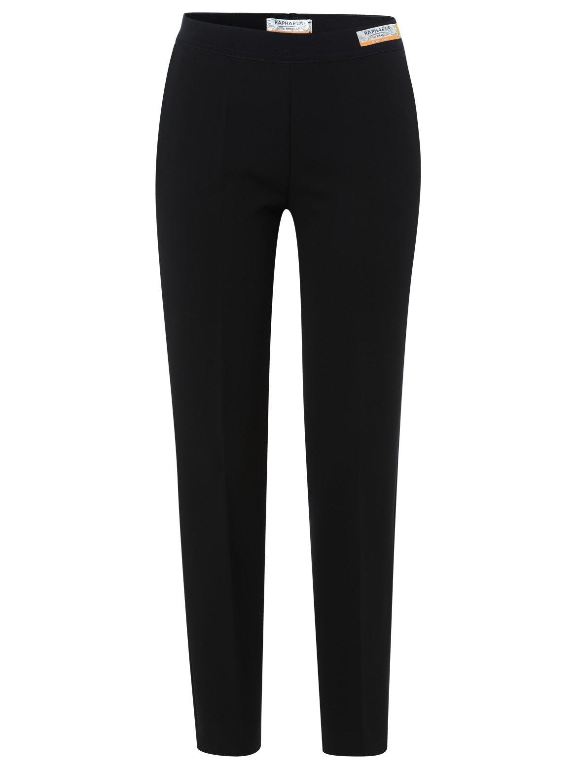 Style Liv 21 Damenhose, Komfortable Schlupfhose, Französische Taschen, Schlupf, Super Slim Fit, Superschlanke Silhouette, Schmale Fußweite, Höhere Leibhöhe - Black