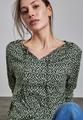 Bedrucktes Raglan Shirt Grün 40