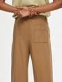 SLHBARREL MARK TWILL PANTS W S Barrel Fit - Ermine
