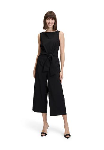 Jumpsuit Schwarz 46