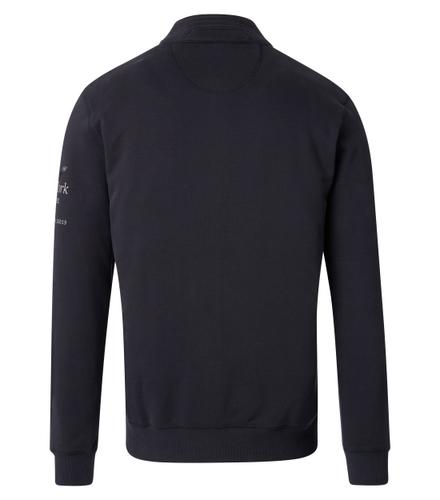 Sweatjacke XXL Basic Circular Knit - Blau